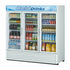 Turbo Air TGM-72SD-N6 Three-Section Super Deluxe Display Refrigerator