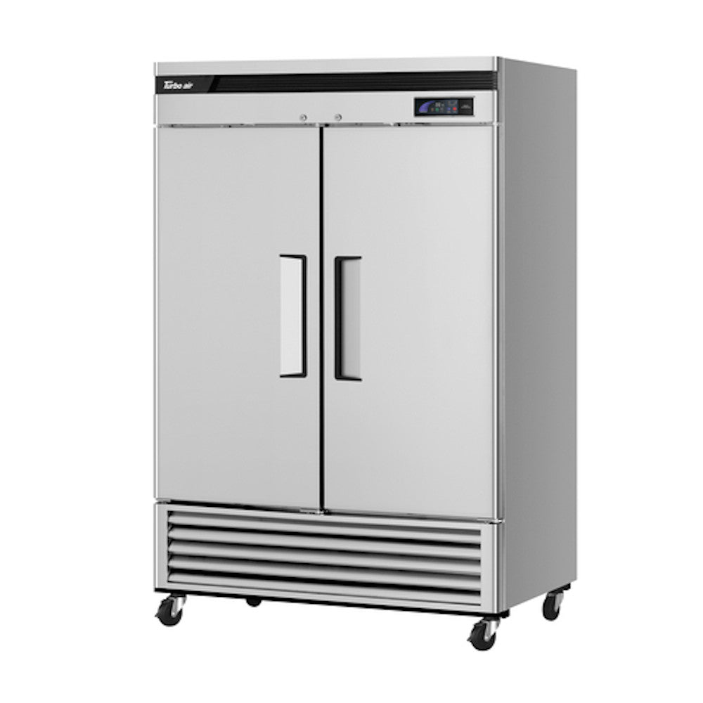 Turbo Air TSR-49SD-N6 Super Deluxe Reach-In Two-Section Solid Door Refrigerator