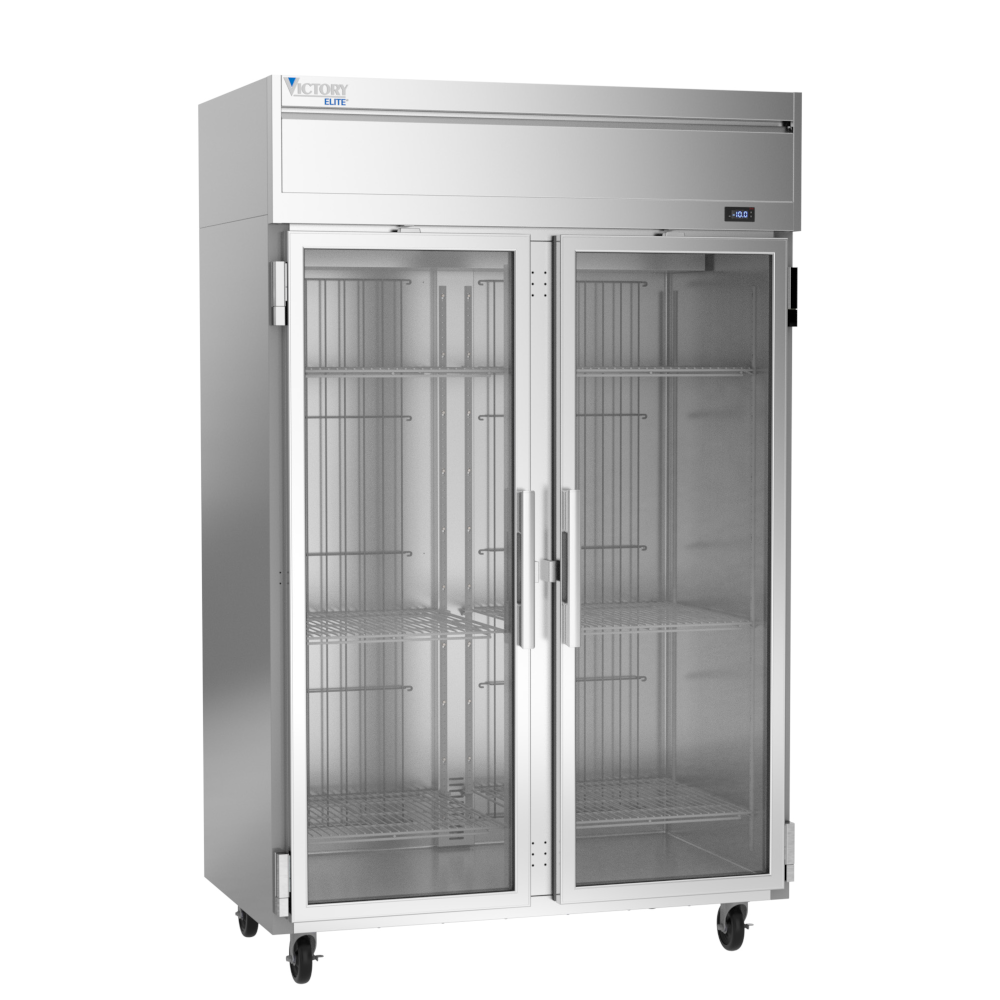 Victory Elite VEFSA-2D-GD-HC Two-Section Reach-In Freezer