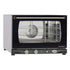 Cadco XAF-113 Electric Countertop Convection Oven with Manual Time, Temperature, and Humidity Controls