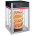 Hatco FSDT-2X Hot Food Display Case with 2 Doors and 4 Tier Circle Rack without Motor