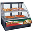 Hatco FSCDH-2PD Convected Air Curved Display Case with Humidity and 2 Shelves