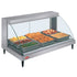 Hatco GRCD-3P Countertop Heated Display with Curved Glass and 3 Pan Single Shelf