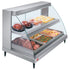 Hatco GRCDH-1PD Humidified and Heated Display with Curved Glass and Dual Shelves