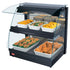 Hatco GRCMW-1D Curved 26" Wide Countertop Display Warmer with Deck and Shelf
