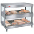 Hatco GRSDH-52D Display Warmer with 20 Divider Rods and 2 Horizontal Shelves