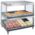 Hatco GRSDS/H-36DHW High Watt Display Warmer with Horizontal and Slanted Shelf