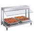 Hatco GRHW-2P 1640 Watt Countertop Hors D'Oeuvre Display Warmer with Sneeze Guard
