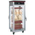 Hatco PFST-2X 1767 Watt Mobile Pass-Thru Pizza Heated and Holding Cabinet
