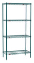 Metro EZ1836NK3-4 Super Erecta Convenience Pak Metroseal Green