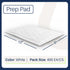 Novipax 100920718 Dri-Loc Food Prep Pads - 400 Individual Prep Pads, Single Case - Absorbent Pads for Cut Produce and Protein- Impact Quality of Ingredients - Maintain Optimal Freshness