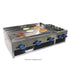 Comstock Castle 10301 40" Countertop Gas Griddle/Hotplate with 5 Manual Controls