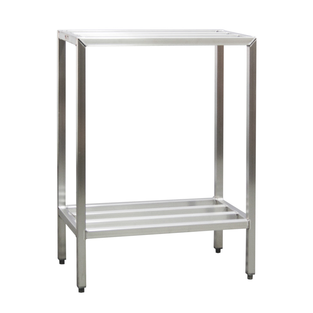 New Age 1024 Two-Tier 20"D x 48"H x 72"L H.D. Shelving Unit 1500 lbs. Capacity