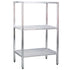 New Age 1045 Three-Tier 24"D x 60"H x 36"L H.D. Shelving Unit 1500 lb Capacity