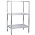 New Age 1047 Three-Tier 24"D x 60"H x 60"L H.D. Shelving Unit 1500 lb Capacity