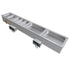 Hatco HWBI-S4MA Slim 4 Pan Drop-In Heat Well with Manifolded Drains and Auto-Fill
