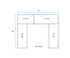 Fermod DOUG10-8 Custom Walk-In Cooler Shelving Kit for 10' x 8' Walk-In