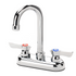 Krowne Metal 11-400L Deck Mount Commercial Faucet with 3-1/2" Gooseneck Spout