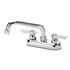 Krowne Metal 11-406L Deck Mount Commercial Faucet with 6" Swing Spout