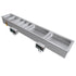 Hatco HWBI-S3D Slim 3 Pan Drop-In Modular Heated Well with Drains