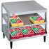 Hatco GRPWS-2418D Countertop Pass-Thru Pizza Warmer with Double Slanted Shelves