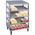 Hatco GRPWS-2418Q Countertop Pass-Thru Pizza Warmer with Quadruple Slanted Shelves