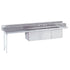 Advance Tabco DTC-3-2020-108R DISHTABLE W/ 3 20X20X12 BOWLS