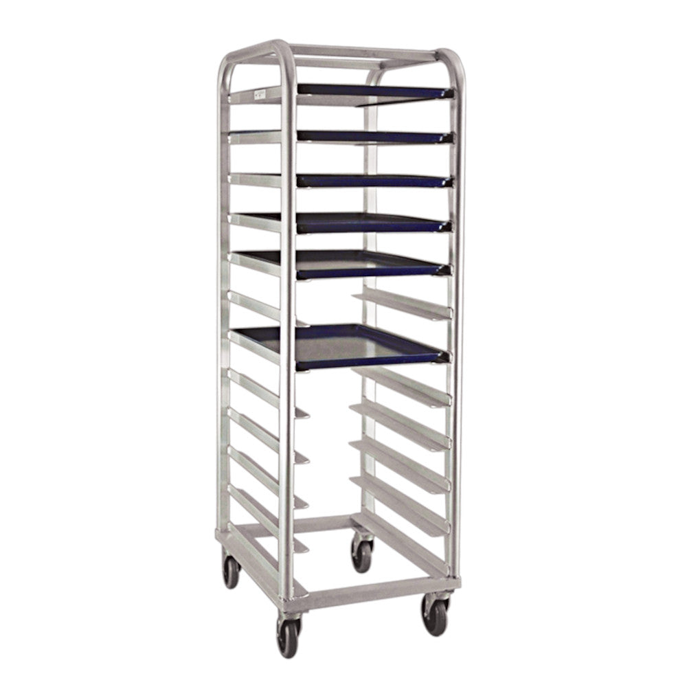 New Age 1164 Mobile End-Loading 21" Utility Rack with Open Sides