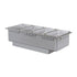 Hatco HWBI-43D Electric Rectangular Insulated Drop-In Heated Well with Drain