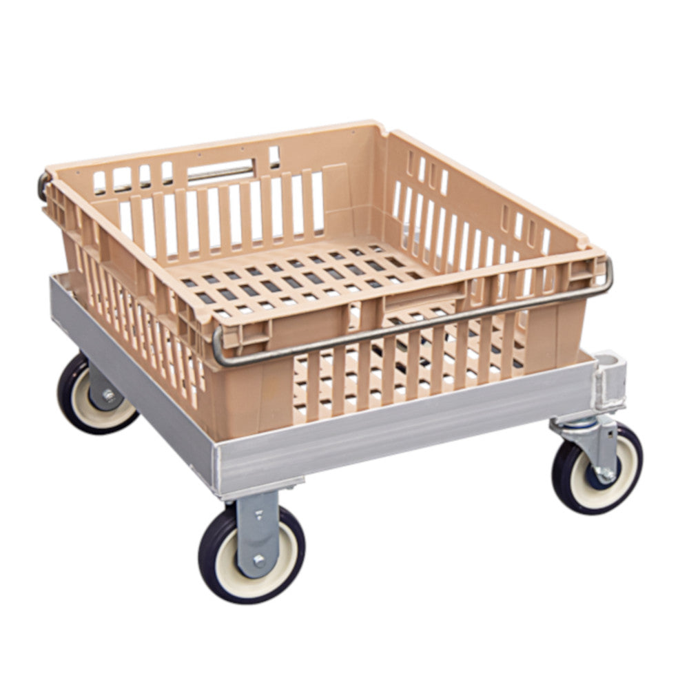 New Age 1171 Single Stack 21-1/2" Open Frame Chilltray Dolly - 1000 lb. Capacity