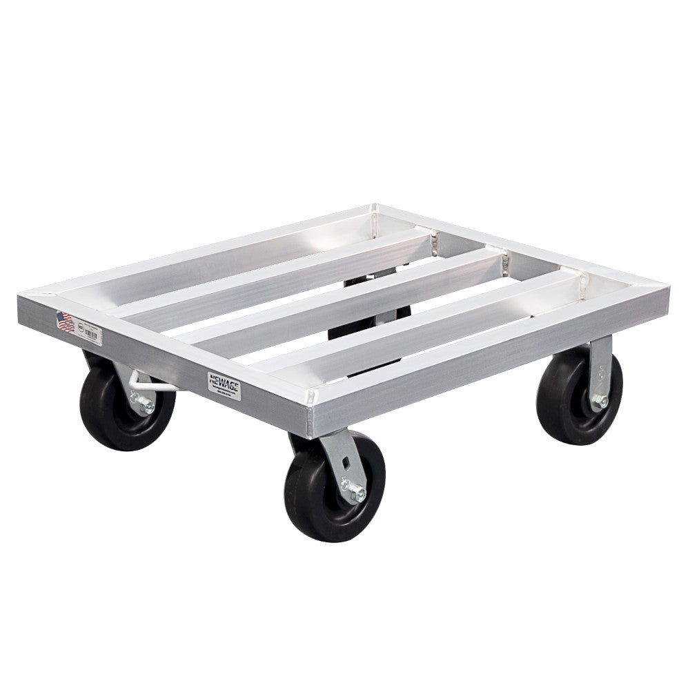 New Age 1181 Aluminum 24”W x 10”H x 29.5”D Super Dolly - 2800 lb. Capacity