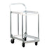 New Age 1194 Two Tier Bun Pan Dolly Truck with Sides/Handles 900 lb. Capacity