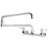 Krowne Metal 12-824L Splash Mount Commercial Faucet with 24" Jointed Spout