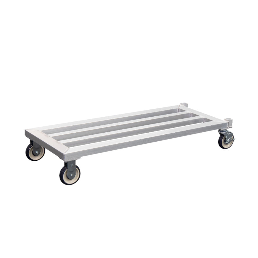 New Age 1202 Mobile 20"D x 8.25"H x 37.75"L Dunnage Rack - 1000 lb. Capacity