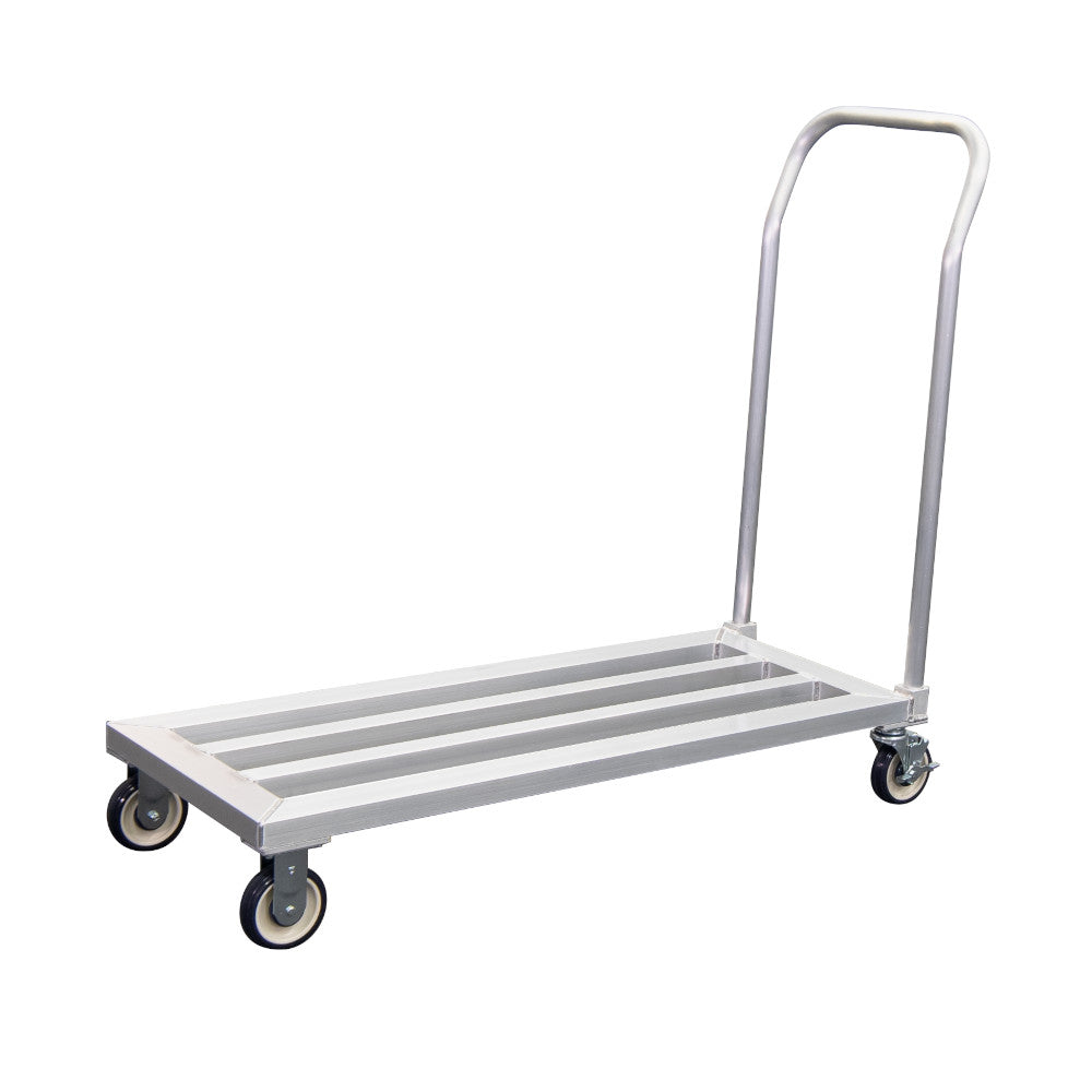 New Age 1203 Mobile 20"D x 8.25"H x 49.75"L Dunnage Rack - 1000 lb. Capacity