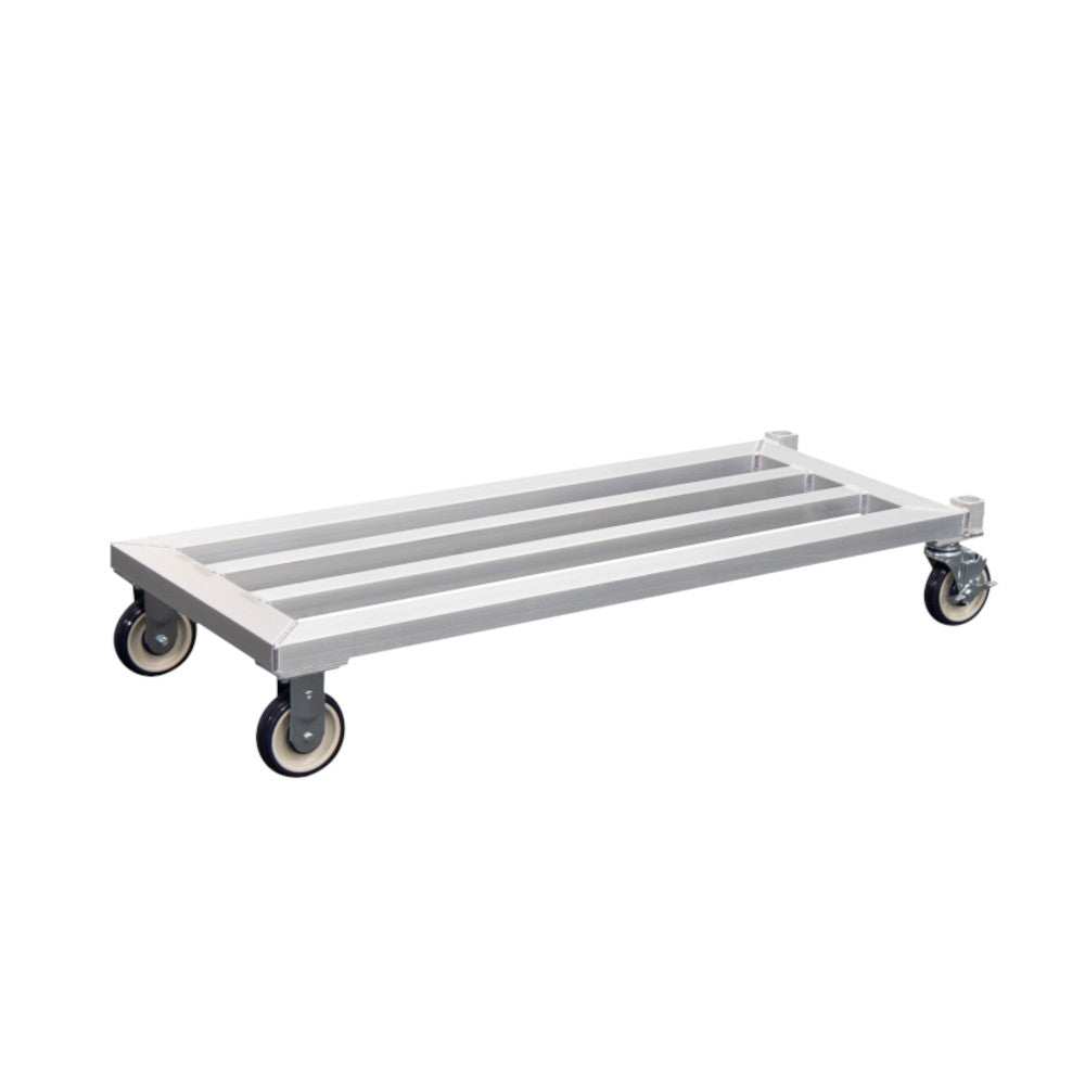 New Age 1203 Mobile 20"D x 8.25"H x 49.75"L Dunnage Rack - 1000 lb. Capacity