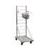 New Age 1210 Mobile 18”W x 52.5”H x 27”D Fry Basket Rack