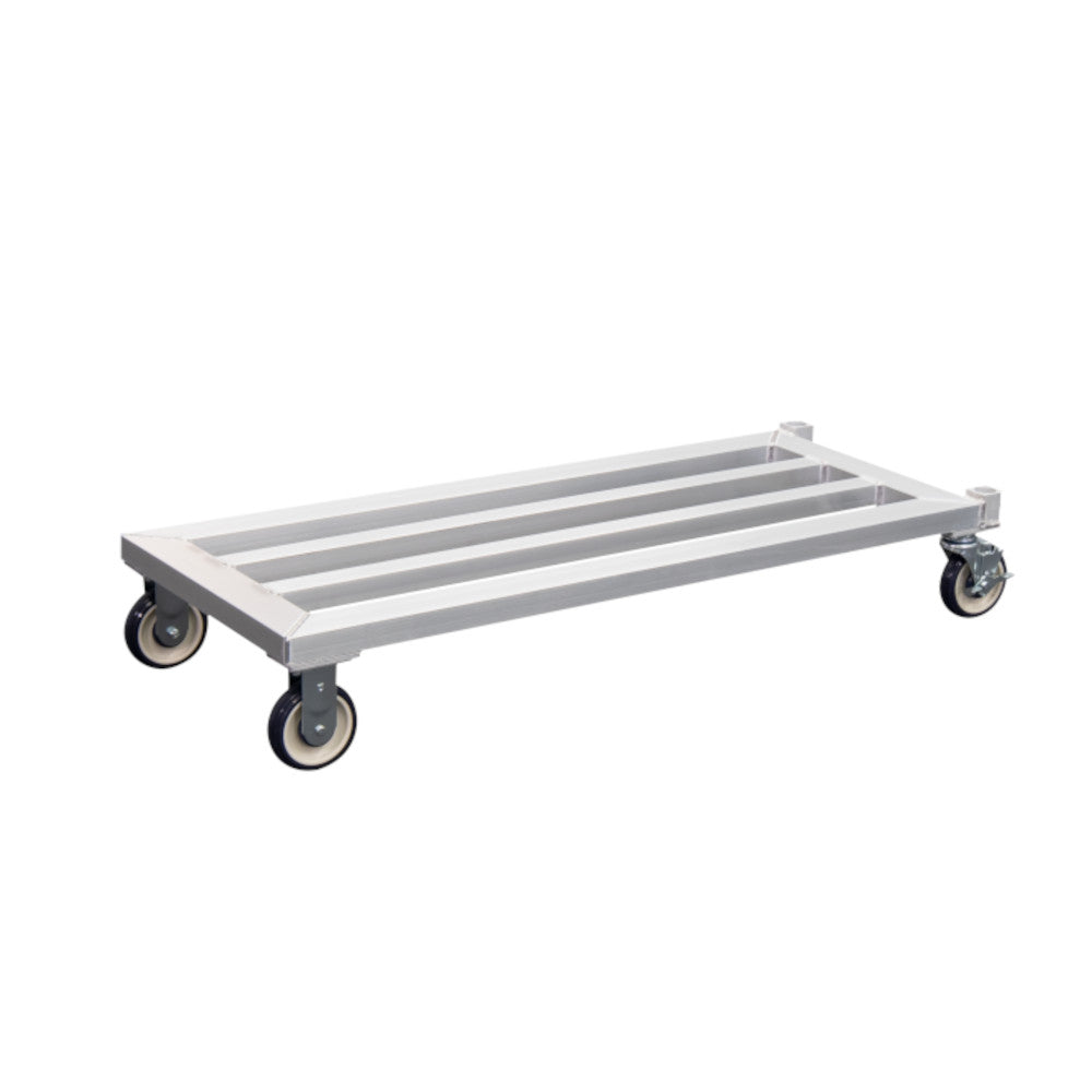 New Age 1211 Mobile 20"D x 8.25"H x 31.75"L Dunnage Rack 1000 lb. Capacity