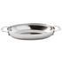 Paderno 12238-30 Series 12200 5-Ply Oval Roasting Pan 1-1/2 Quart