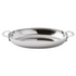 Paderno 12238-35 Series 12200 5-Ply Oval Roasting Pan 2-3/8 Quart