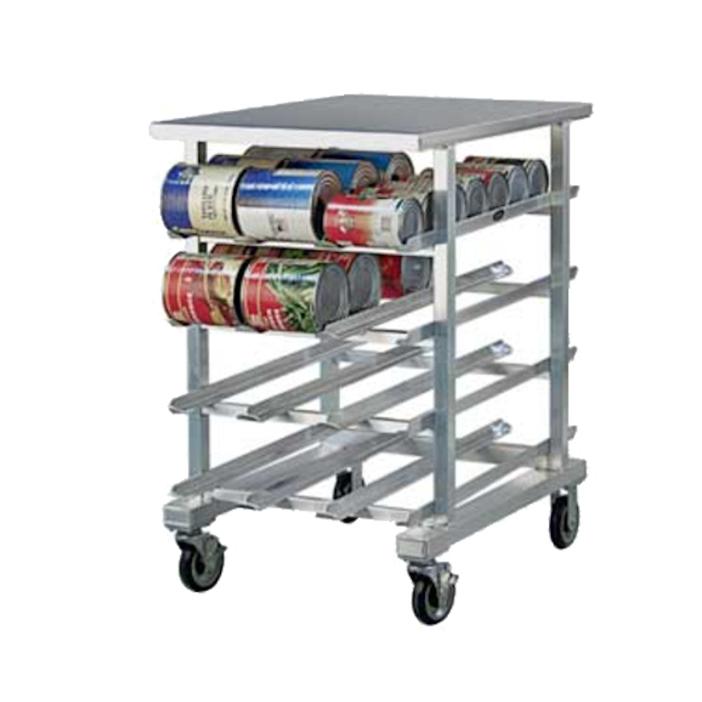 New Age 1225 Mobile 25" Half-Size Can Storage Rack