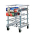 New Age 1226NT Mobile 25" Half-Size Can Storage Rack - Top NOT Included