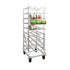 New Age 1250CK 35"L x 25.5"W x 78"H Mobile Can Storage Rack