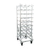 New Age 1250CK 35"L x 25.5"W x 78"H Mobile Can Storage Rack