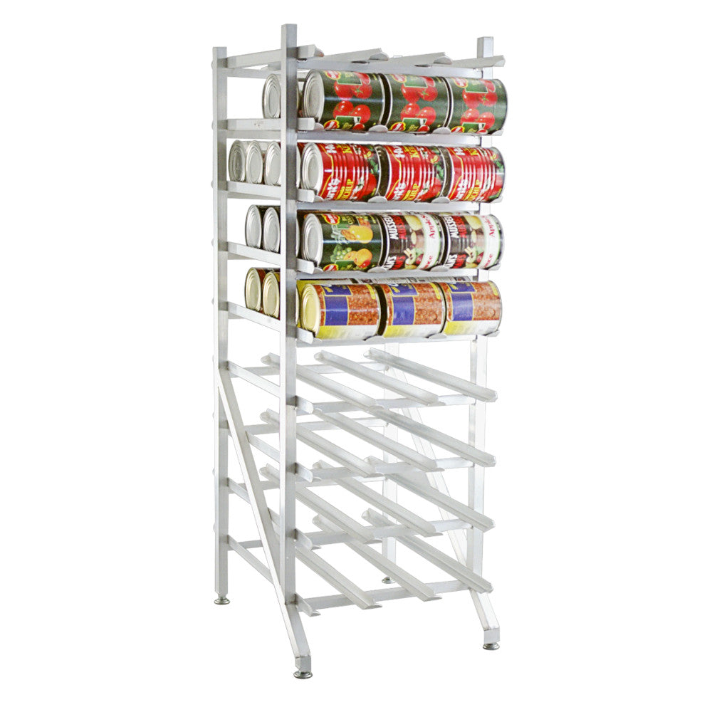 New Age 1250 Stationary 25”W x 71”H x 35”D Can Storage Rack