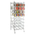 New Age 1250 Stationary 25”W x 71”H x 35”D Can Storage Rack