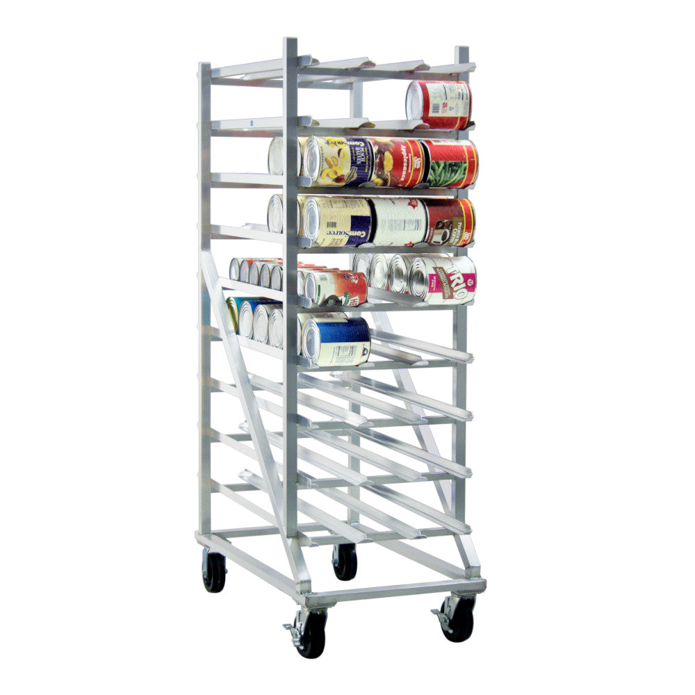 New Age 1256CK Mobile 47"L x 26"W x 77.25"H Can Storage Rack