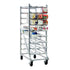 New Age 1256CK Mobile 47"L x 26"W x 77.25"H Can Storage Rack