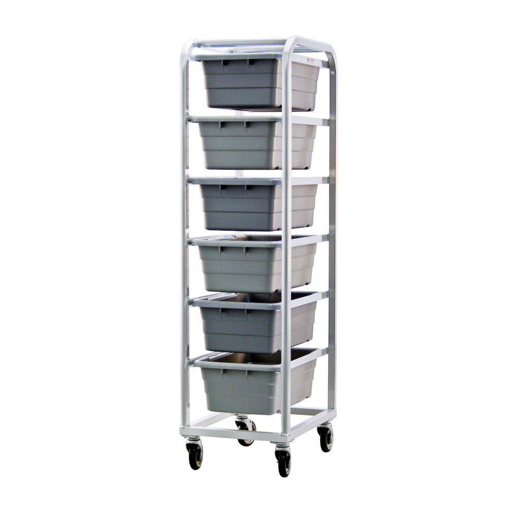 New Age 1263 Heavy-Duty 18.75" W x 72"H x 26.5"D Lug Dolly - 6 Lug Capacity