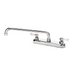Krowne Metal 13-810L Deck Mount Commercial Faucet with 10" Swing Spout
